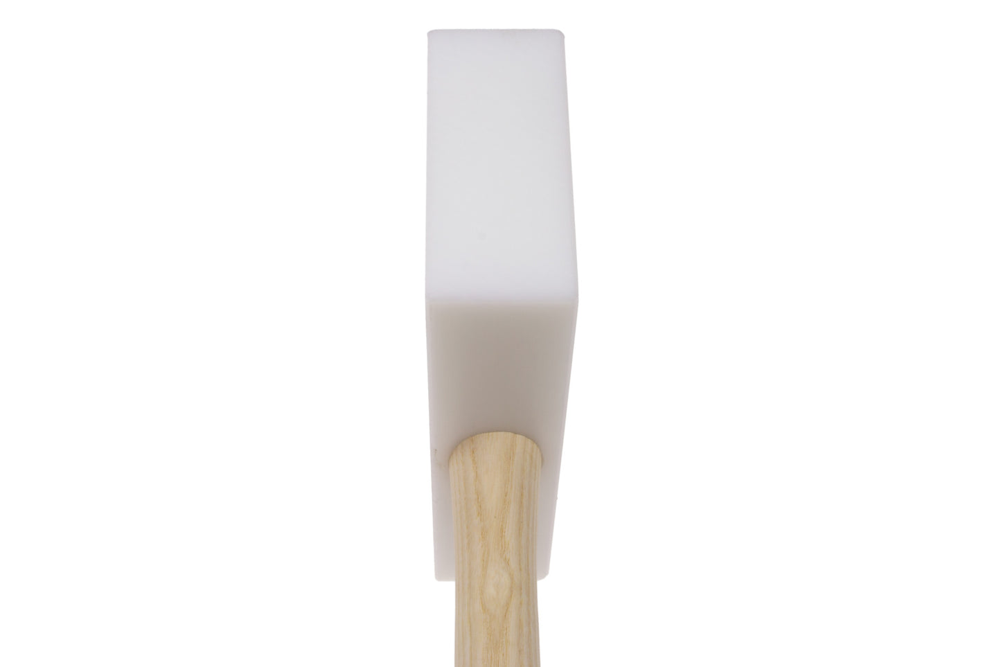 STUBAI SPENGLERHAMMER eckig 145 × 75 × 35 mm | Kunststoffkopf bunt | Hickorystiel ergonomisch | splitterfrei & schlagfest | Profi-Werkzeug für Spengler & Dachdecker | 278503