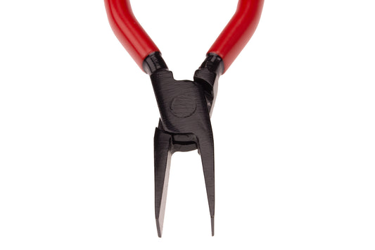 STUBAI Falzzange Medium, gerade 20 mm | Optimierte Geometrie mit kurzem Griff für feines Arbeiten | Spenglerwerkzeug aus C45 Carbonstahl | Schwarz KTL-beschichtet | Länge 230 mm, Gewicht 480 g