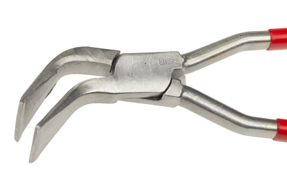 STUBAI Spenglersatz 12-tlg. in Rolltasche mit Durchlaufschere, Blechscheren, Falzzange, Falzaufbiegezange, Anreißwerkzeugen, Bit-Set und Stemmeisen