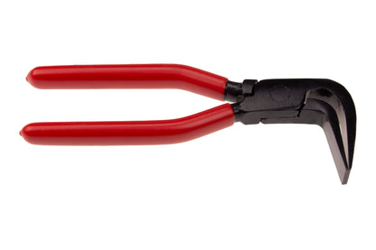 Stubai Falzzange Medium 90° gebogen 20 mm breit – Spenglerwerkzeug aus C45 Carbonstahl, schwarz KTL-beschichtet, kurzer handlicher Griff, Einstecktiefe 40 mm, 200 mm, 500 g