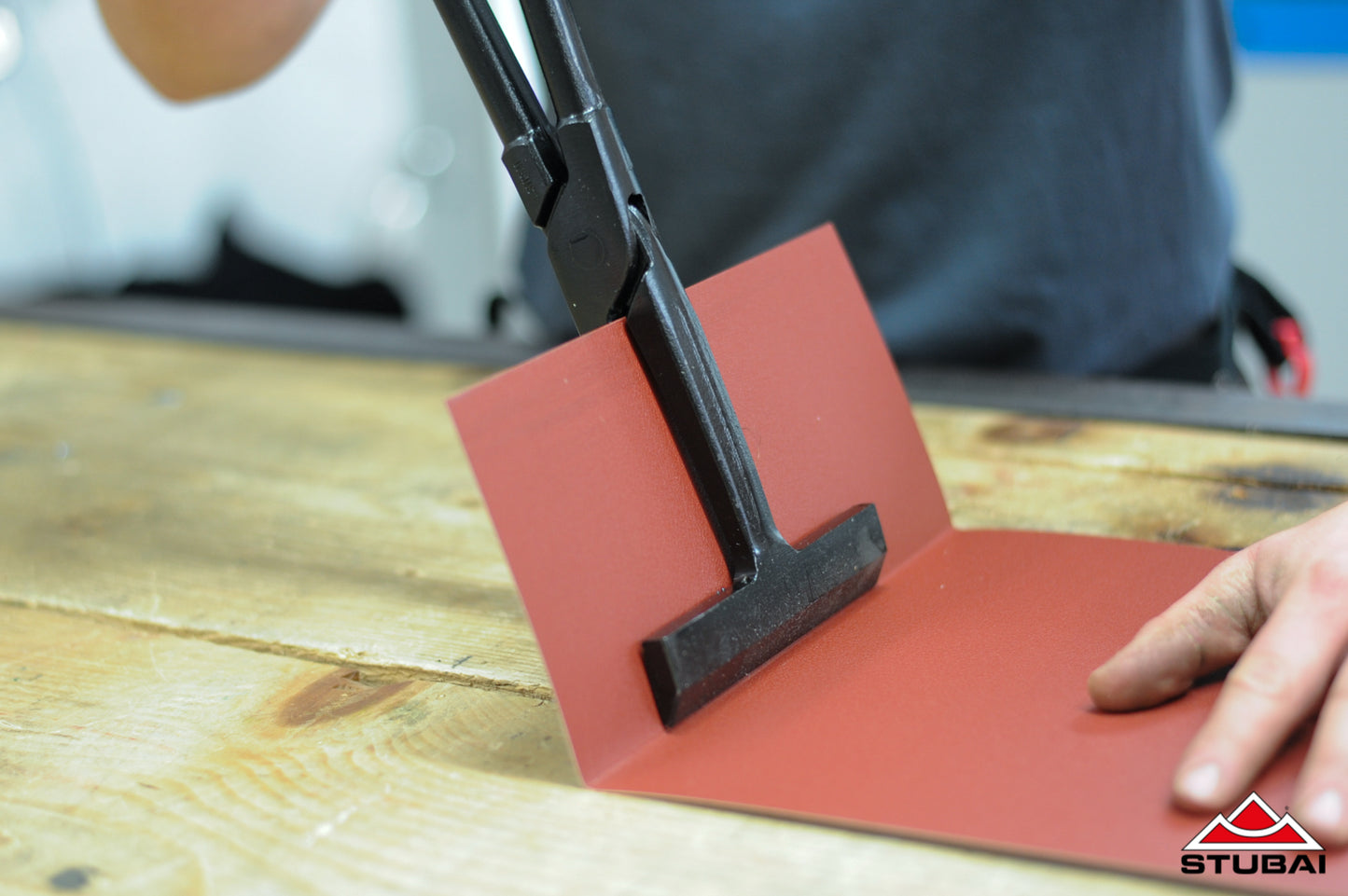 STUBAI Deckzange gerade, mit durchgestecktem Gewerbe 100mm - 282310