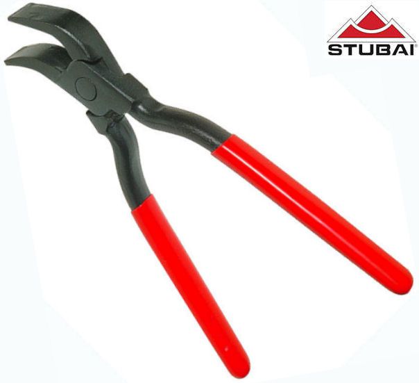 STUBAI Rundfalzzange 45°gebogen, mit eingelegtem Gewerbe 18mm - 282501