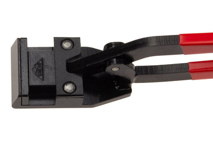 STUBAI Doppelfalzzange gerade, mit 50mm Arbeitsbreite - 282601 |gut zum Schließen von Stehfälzen geeignet | Vergütete Backen  Abgerundete Kanten Ergonomische Schenkel