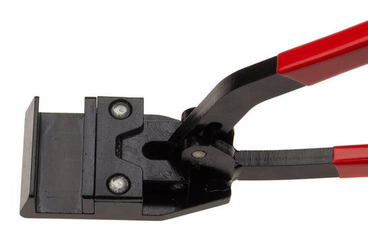 STUBAI Doppelfalzzange gerade, mit 50mm Arbeitsbreite - 282601 |gut zum Schließen von Stehfälzen geeignet | Vergütete Backen  Abgerundete Kanten Ergonomische Schenkel