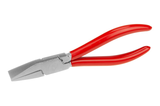 Stubai 2829 Alu-Mini Falzzange gerade 180 mm Aluminium Falzzange mit Kugellager leichte Spenglerzange Falzen Biegen Dachdecker Spengler Werkzeug Mini Falzzange rot beschichtet 120 g