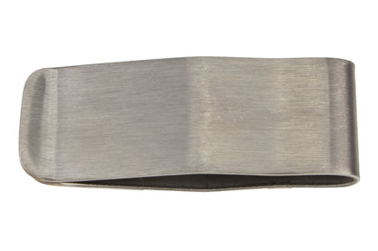 STUBAI Restrollenklammer 110×46 mm – V2A Spannklammer aus Edelstahl – zum schnellen Verspannen von Restrollen & Zuschnitten – mit Aufhängbohrung – 160 g – Made in Austria – Art. 284301