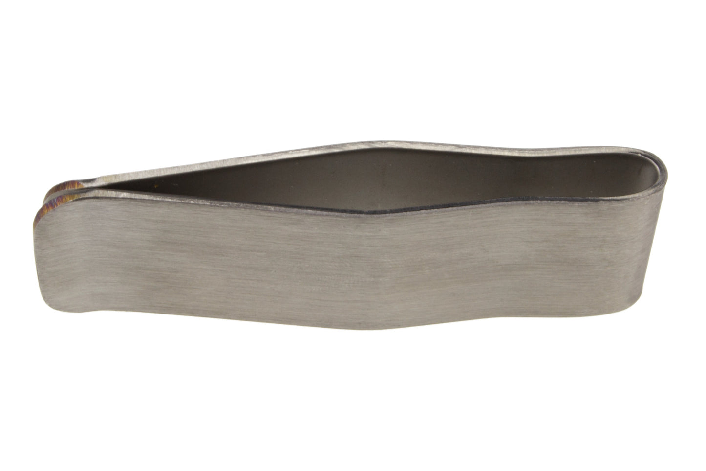 STUBAI Restrollenklammer 110×46 mm – V2A Spannklammer aus Edelstahl – zum schnellen Verspannen von Restrollen & Zuschnitten – mit Aufhängbohrung – 160 g – Made in Austria – Art. 284301