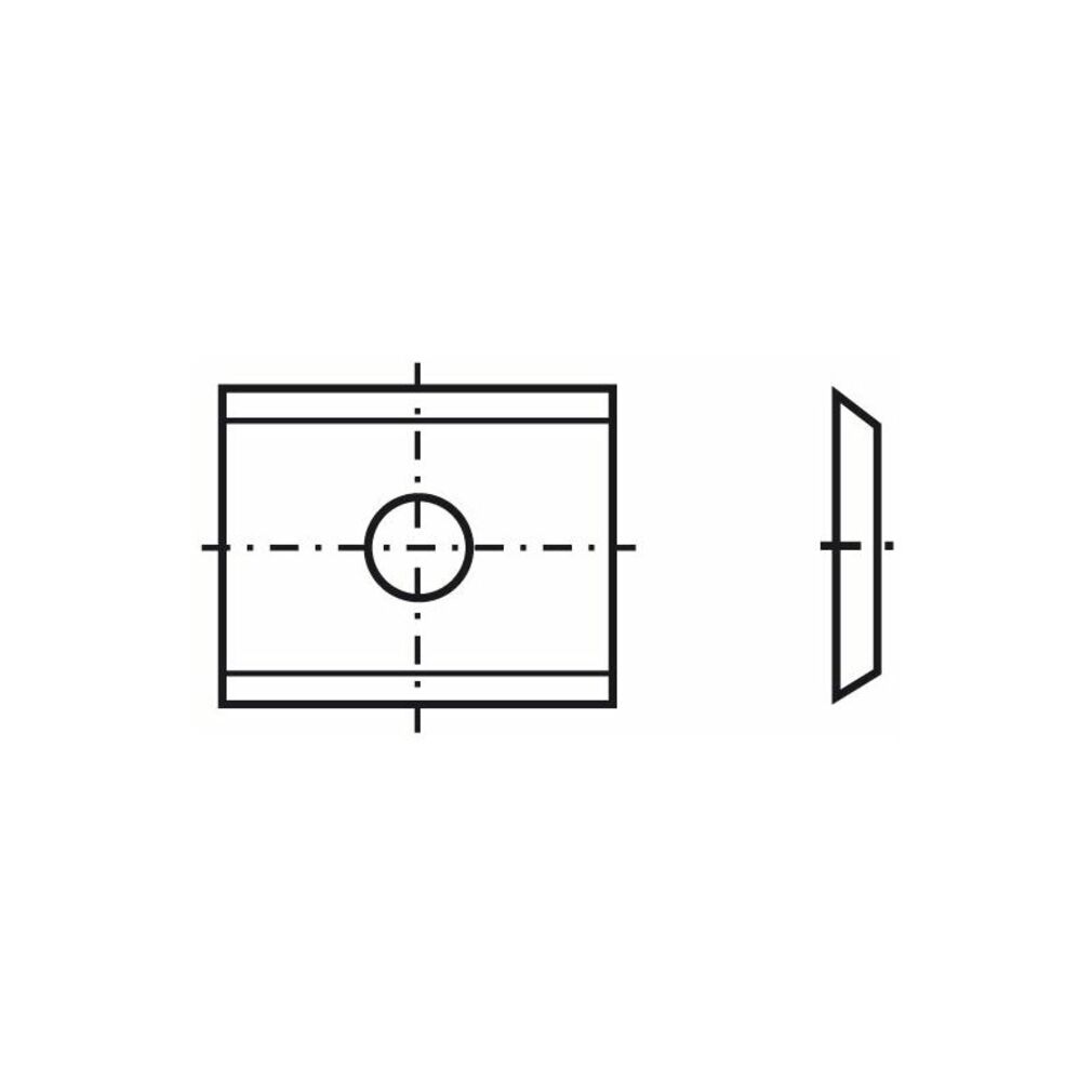 Wendeplatte 1 - 35° 7,5x12x1,5mm T08CR 1 St.