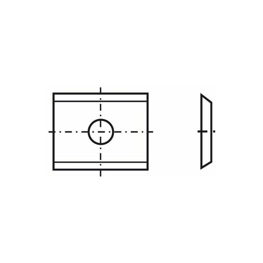 Wendeplatte 1 - 35° 7,5x12x1,5mm T08CR 1 St.