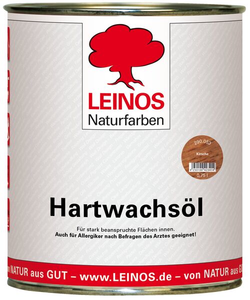 LEINOS 290 Hartwachsöl, 0,75 l, Kirsche