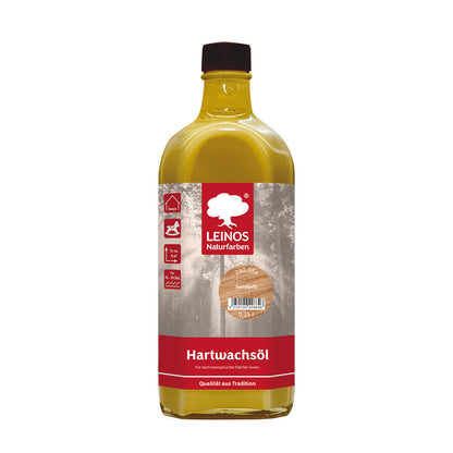 LEINOS 290 Hartwachsöl, 0,25 l, Sandgelb