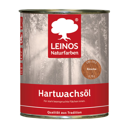 LEINOS 290 Hartwachsöl, 0,75 l, Kirsche
