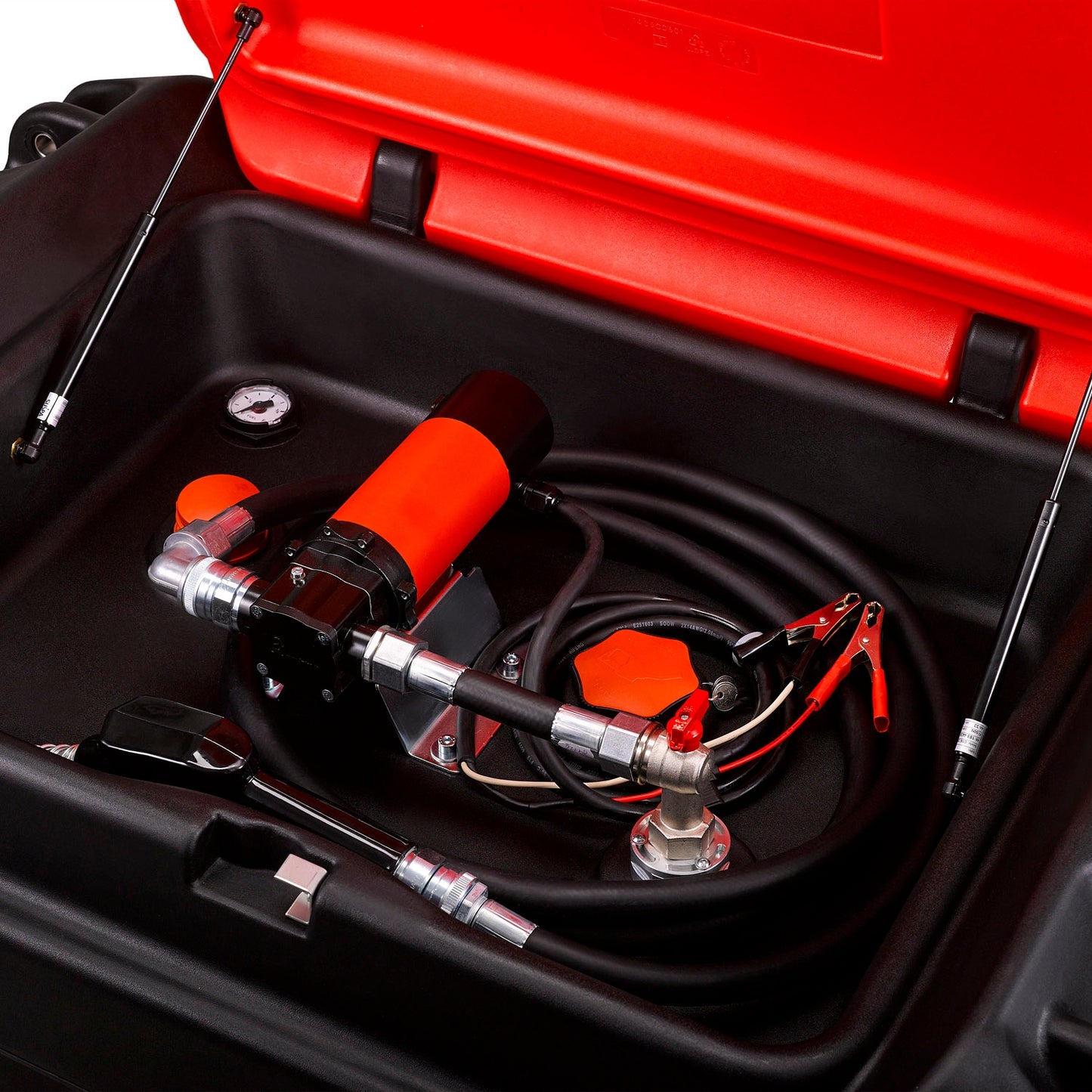 Pressol Mobile Dieseltankstation für unterwegs Fassung 450 Liter ,Anschluss 12 V DC Abmessung 1200x800x912 mm  Gewicht 90 kg