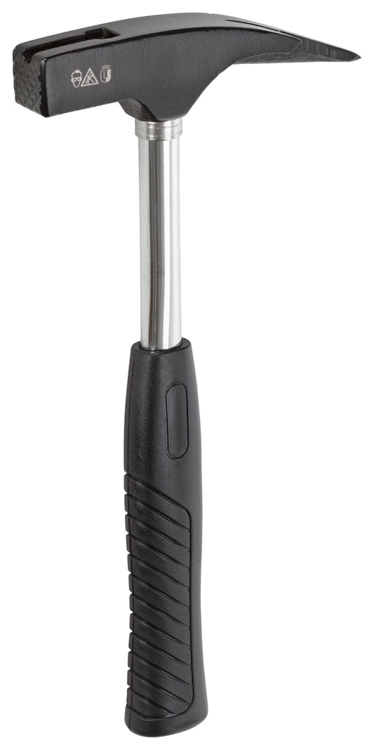 Ruthe Latthammer 795 g Stahlrohr mit Kopfsicherung, Nagelrille und Magnet - DIN 7239 / VPA-GS geprüft