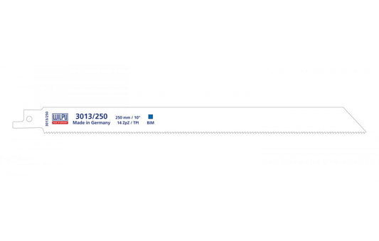 Wilpu 5 Säbelsägeblätter für Metall 250x19x0,9mm Z14