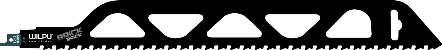 HM-Spezialsägeblatt Gasbeton, Poroton, Abrasives 455x50, 2 ZpZ