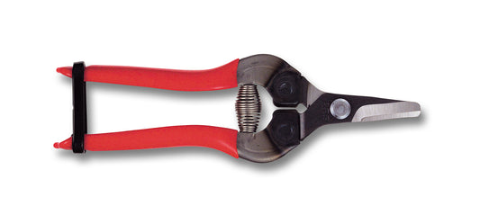 ARS 310 Obstschere rot | für das Schneiden von Obst, Gemüse und anderen Ernten entwickelt | 90 gramm | Länge 160mm | Hände ermüden nicht