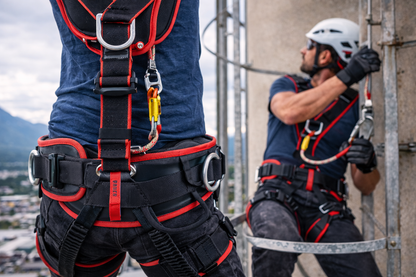 STUBAI Industriesitzgurt | Größe XS-M | Sicherheitsgurt für Kletterarbeiten, Kletterausrüstung, Freizeitaktivitäten, Baubranche