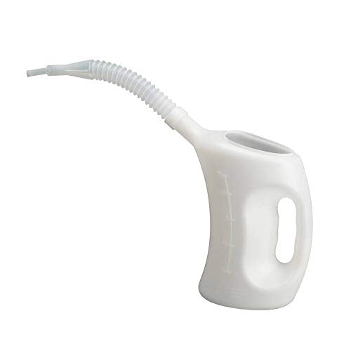 Pressol Messbecher mit FLA-PE, 3 l-weiß-transparent