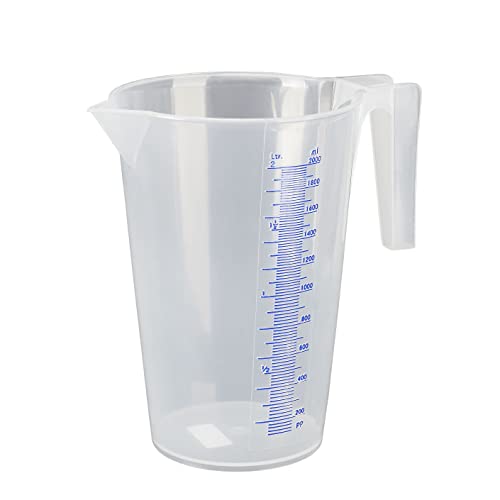 Pressol Messbecher-PP-2 l, transparent-Skala ml/%