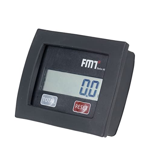 Pressol Einbauzähler für Fette-NEF, mit Display-0-1000 cm³/min