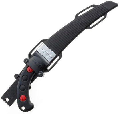 SILKY Zübat Professional Handsäge 240 mm gebogen | 7,5 Zähne/30 mm Mirai-Me | Hartchrom-Sägeblatt | impulsgehärtet | Profi Astsäge inkl. Kunststoffholster