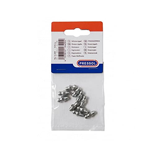 Pressol Kegelschmiernippel H1-gerade, M 8 x 1,25-VZ-SK-SW 9-10 Stück