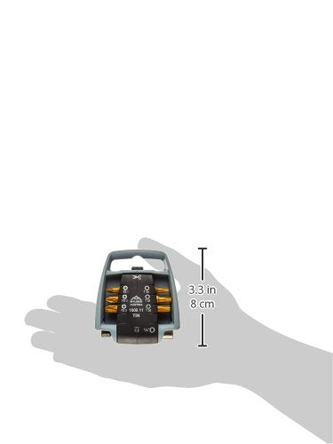 STUBAI Bit-Clip-Satz, grau, TIN, PZ, TX 7-tlg