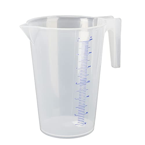 Pressol Messbecher-PP-3 l, transparent-Skala ml/%