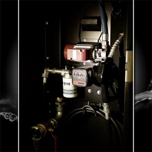 Pressol Fuelstation-1500 l, 230 V-60 l-EBZM-F