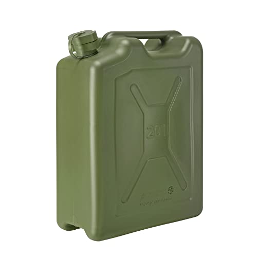 Pressol Armee-Kraftstoffkanister-20 l, PE-mit flexiblem Auslauf-oliv
