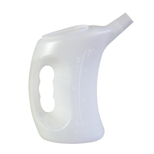 Pressol Messbecher-PE, 1 l-weiß-transparent