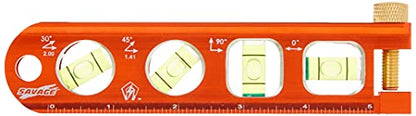 SWANSON MAGN. TORPEDO LEVEL 15CM 4 VIA