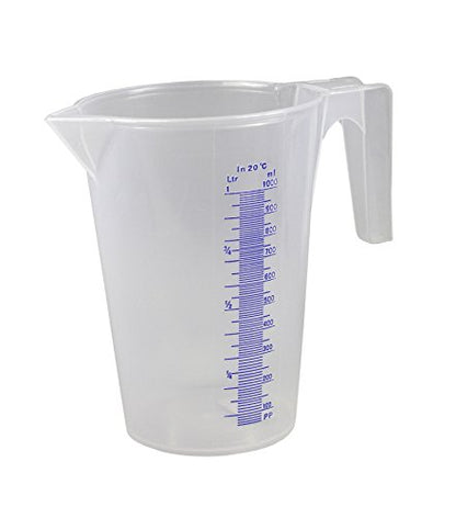 Pressol Messbecher-PP-1 l, transparent-Skala ml/%