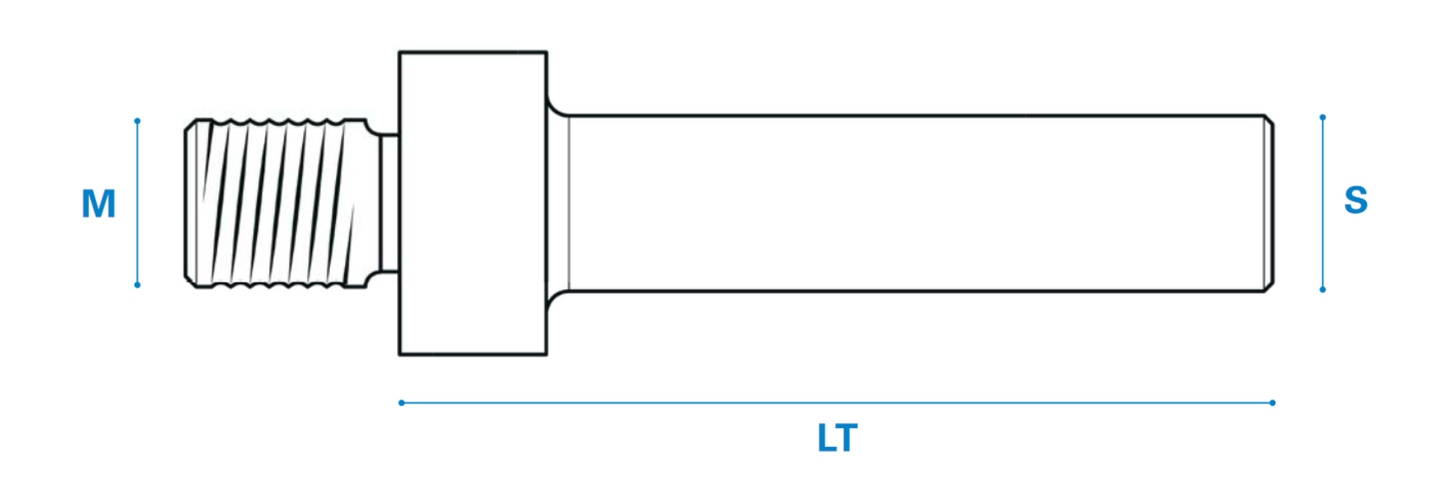 Adapter M12x1 - Rechts