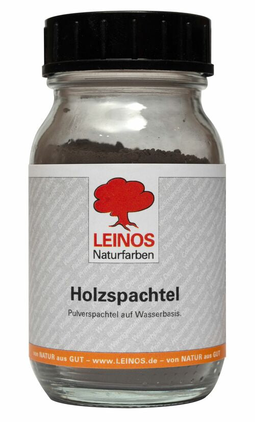 LEINOS 337 Holzspachtel 0,1l, Schwarz