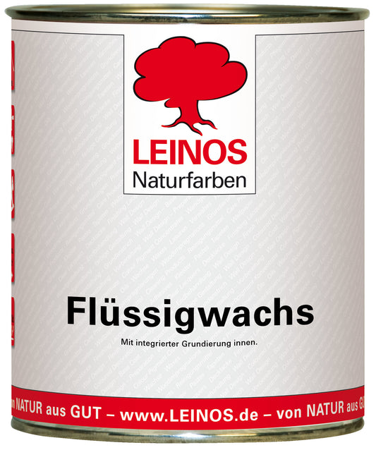 LEINOS 342 Flüssigwachs für Innen mit Grundierung 0,75l