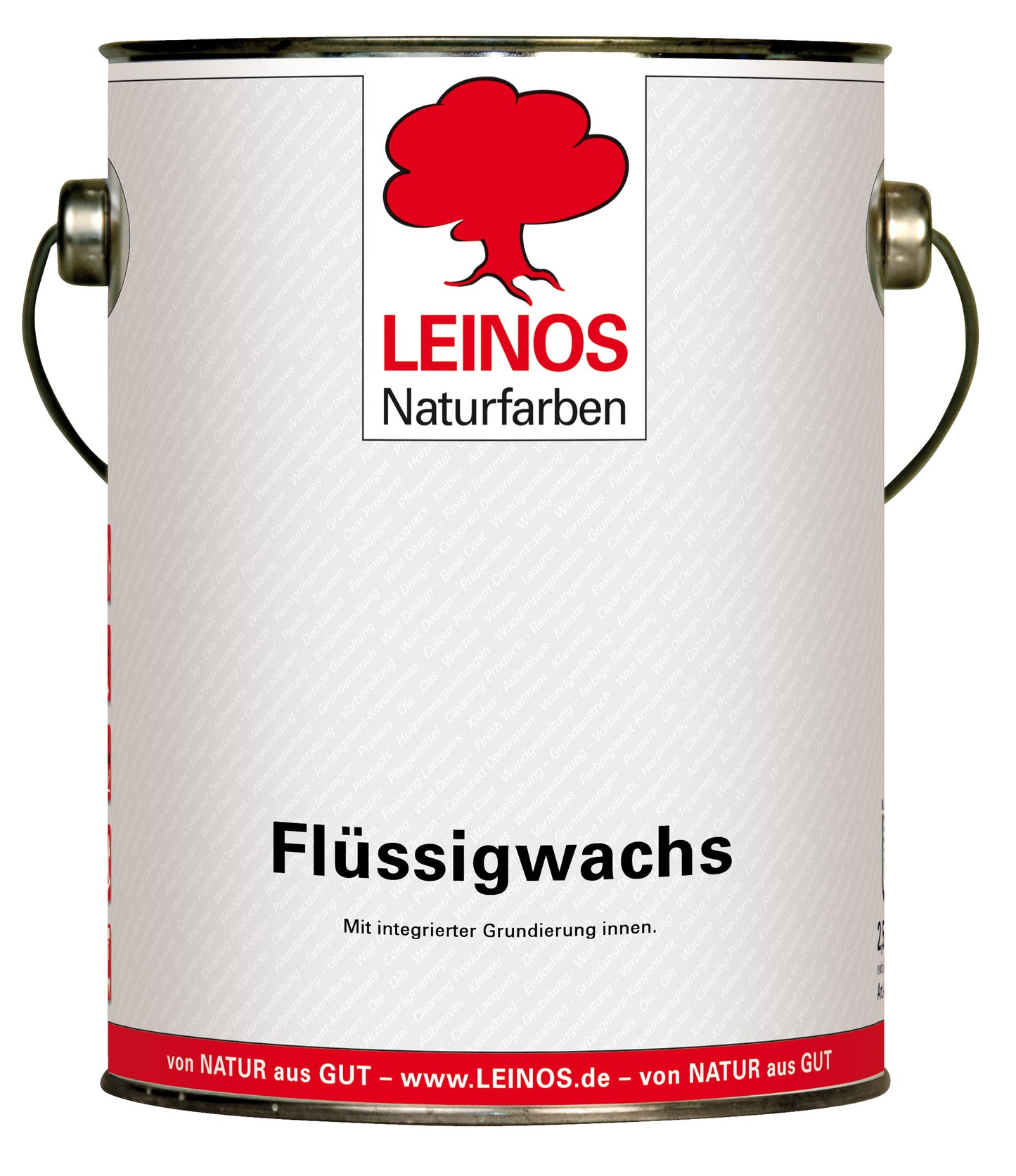 LEINOS 342 Flüssigwachs für Innen mit integrierter Grundierung 2,5 l