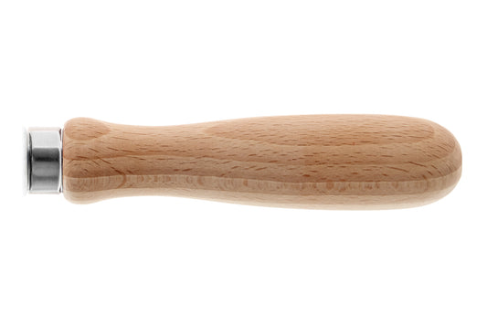 STUBAI Feilenheft 120 mm – ergonomischer Holzheftgriff aus Buchenholz, passend für Flach-, Rund- und Halbrundfeilen, sichere Handhabung, langlebig, ideal für Werkstatt, Handwerk, Hobby & Profi