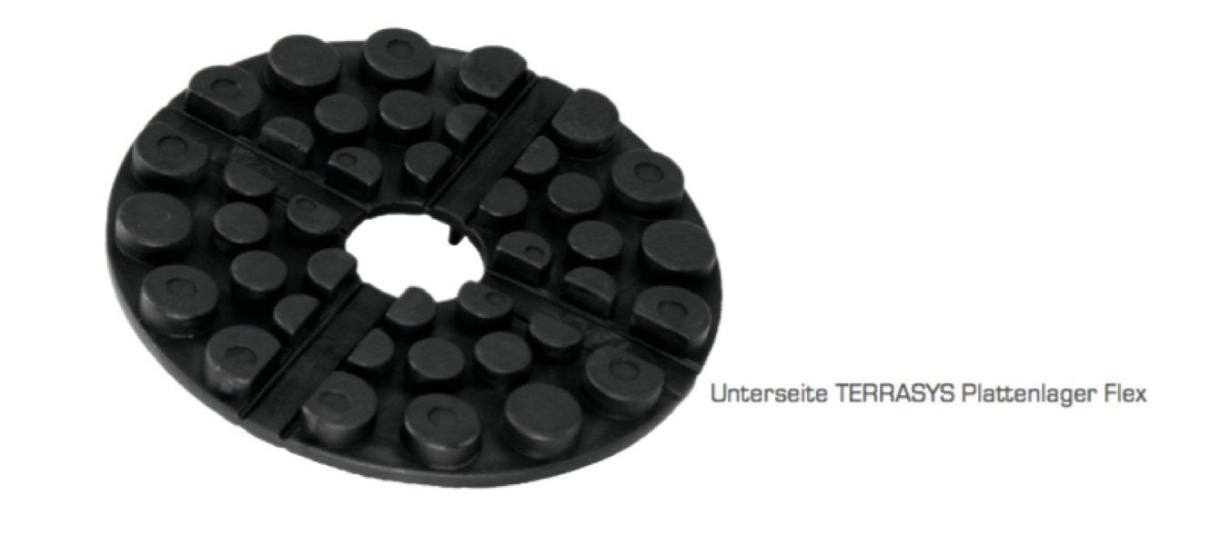 Terrasys Plattenlager Flex 3/10, Höhe 10,6 mm, 50 St.