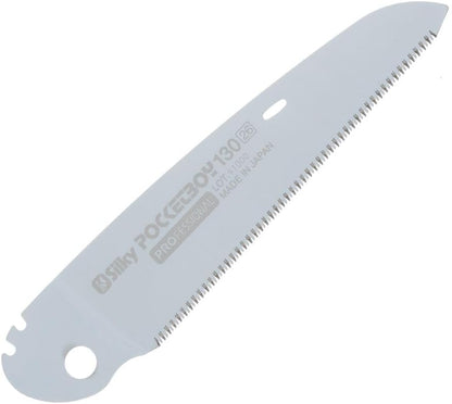 SILKY Ersatzblatt Pocketboy 130 mm violett extra fein | Mirai-Me Verzahnung 22 TPI (26/30 mm) | hartchrombeschichtet & rostfrei | taper-ground, impulse-gehärtet | für präzise Feinschnitte