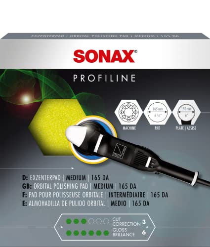SONAX 04945000 ExzenterPad medium 165 DA 24 g