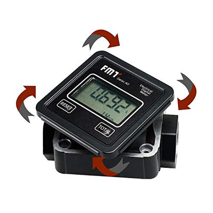 Pressol Einbauzähler-digital-NEF-VA, Turbinenrad-G 1'' i-G 1'' i