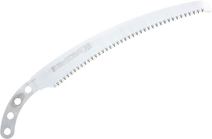 Silky Ersatzblatt für Handsäge Zübat Professional 330 mm | 7,5 Zähne/30 mm sehr grob | aggressiv gebogenes Zugsägeblatt mit Haken | passt für Zübat Hand- & Teleskopsägen