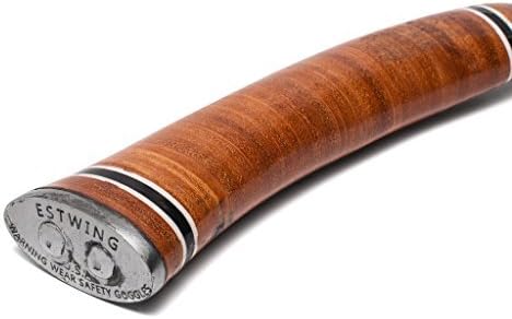 ESTWING Axt mit Ledergriff, 83mm 820g, mit Nylon Schutzhülle | Sportsman's Axes | Camping und Freizeit, Ideal  zum Spalten von kleinen Holzscheiten (Anmachholz )