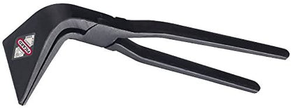 Falzzange 90° gekröpft, Griffe tauchisoliert  550 g, 240 mm