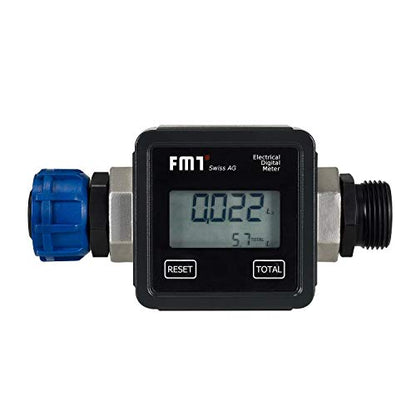 Pressol Einbauzähler-digital-NEF-VA, Turbinenrad-G 1'' i-G 1'' i-mit Fittings