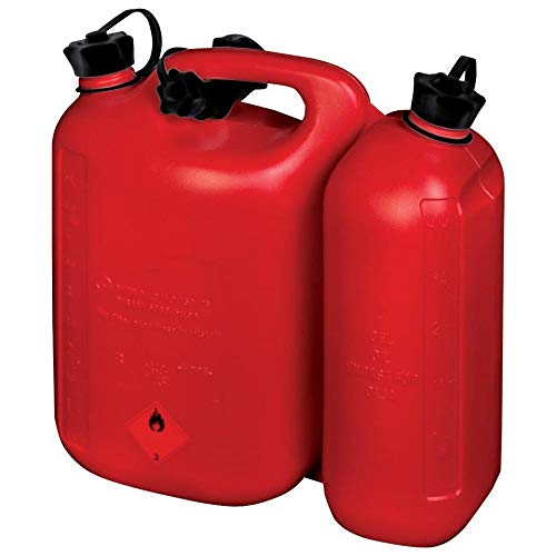 Pressol Doppel-Kraftstoffkanister-5 l-3 l, PE-mit starrem Auslauf