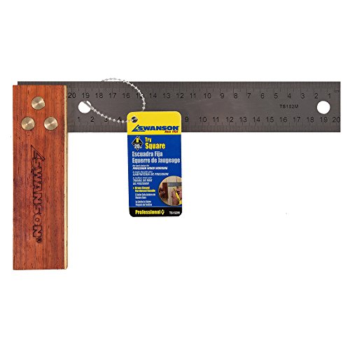 SWANSON TRY SQUARE 200MM HARDWOOD HAND