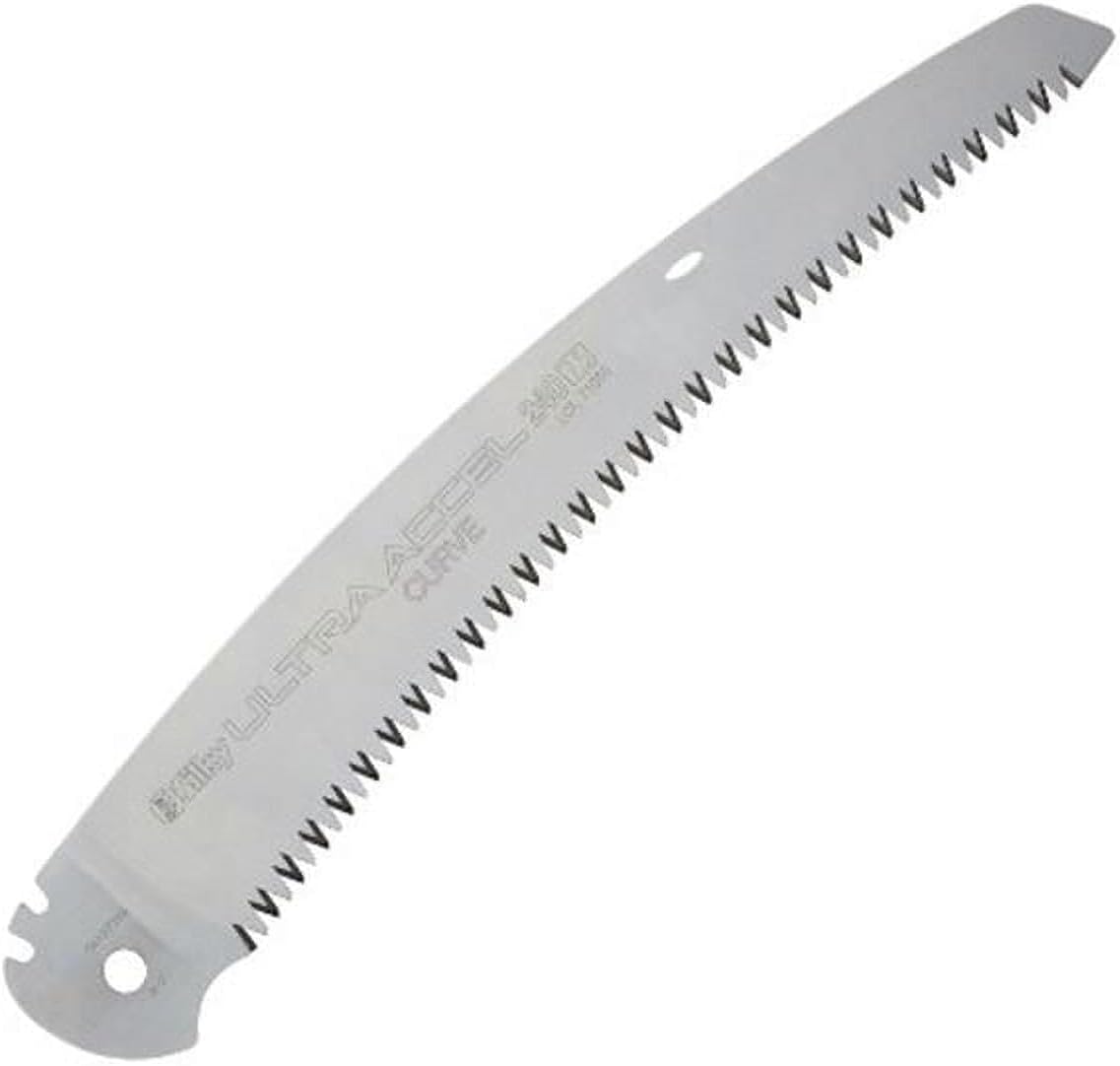 Silky Ersatzblatt für Ultra Accel Curve 240mm Klappsäge, gebogenes Sägeblatt mit grober Mirai-Me Verzahnung 7,5 Zähne/30mm, schnelle saubere Schnitte, ideal für Baumpflege und Astschnitt